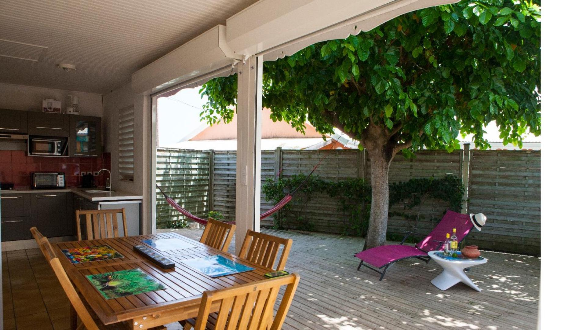 Bungalow Vanille Gite Tifigue Saint-Francois  Exterior foto